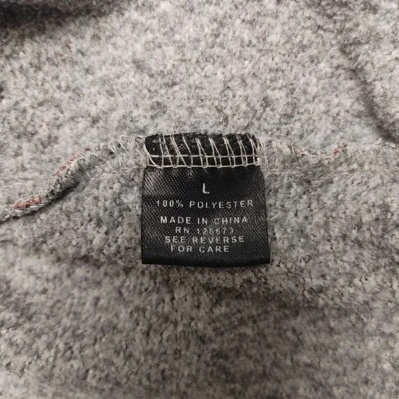 Carbon Men's Tribal Pattern Hooded Sweater Large - Picture 4 of 4